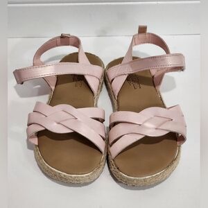 OshKosh B'gosh Light Pink Braided Sandals